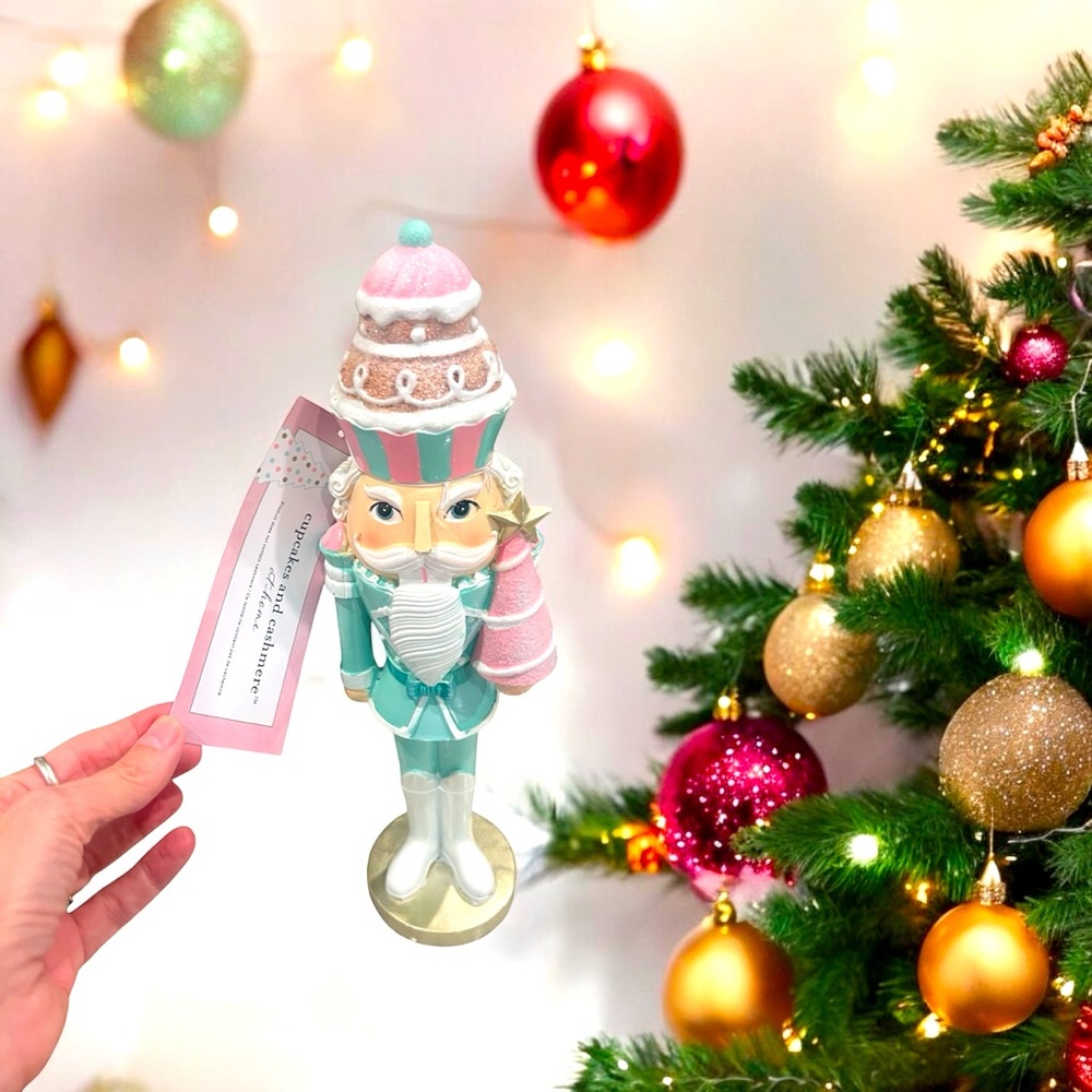 Cupcakes and cashmere pastel nutcrackers